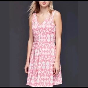 GAP Pink and White Mini Dress